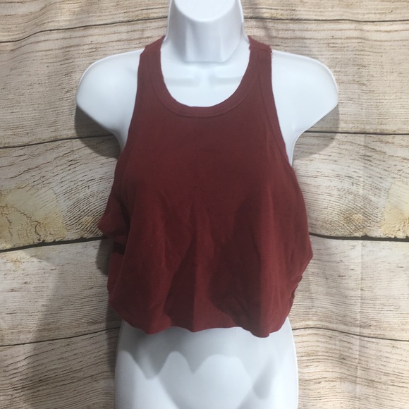 Rue21 Tops - Rue 21 crop tank XL size burgundy